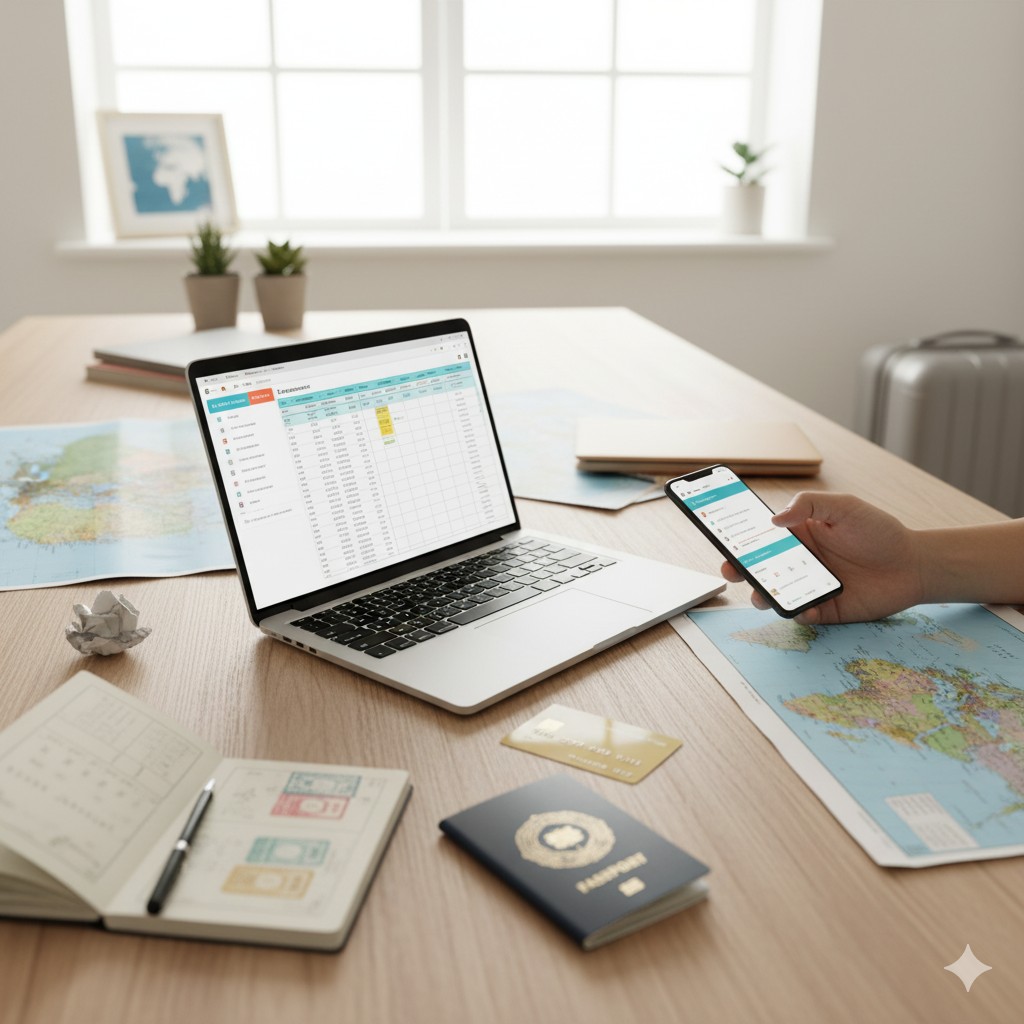 Come pianificare il budget del viaggio usando le carte di credito